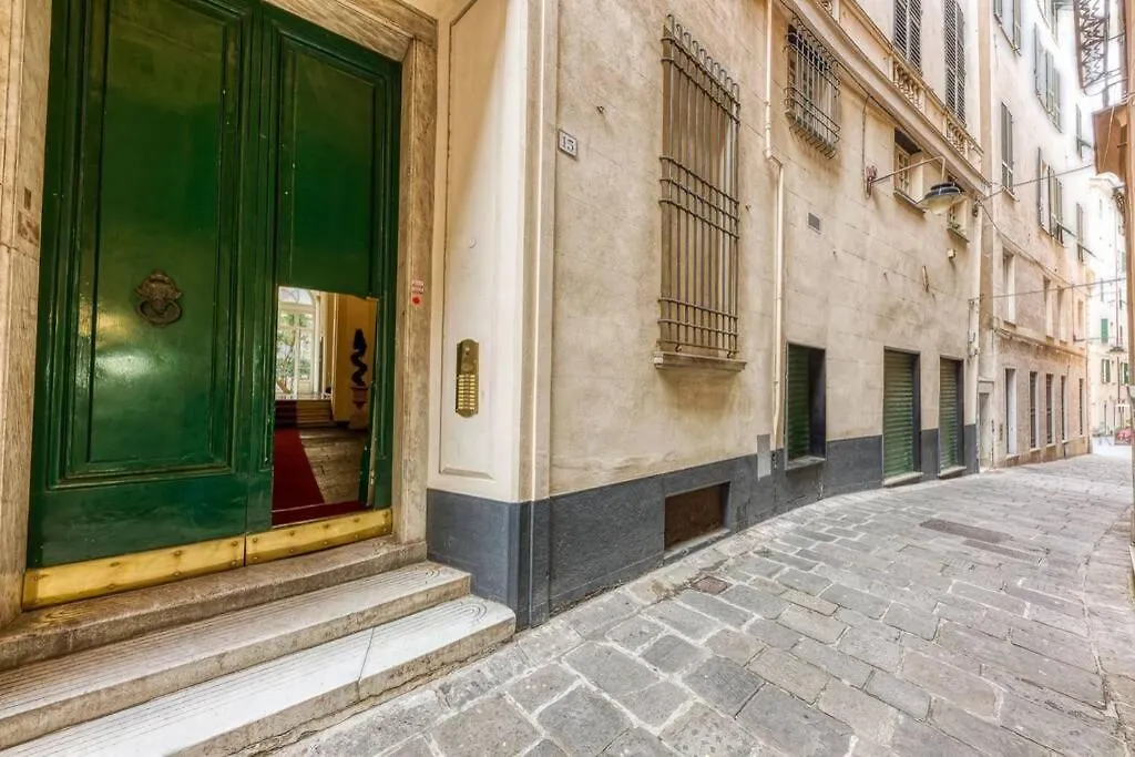 Apartmán Elegante Pied A' Terre Nel Centro Di Genova 0*, Janov